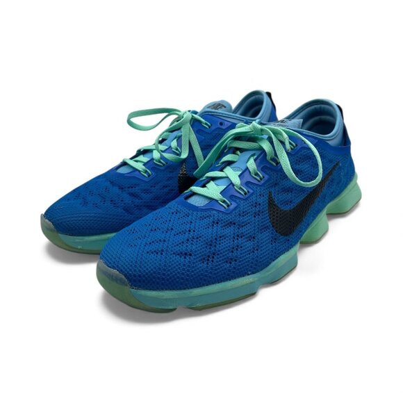 NIKE Zoom Fit Agility Women’s SZ 11 SOAR 684984 402 RARE Running Shoes - Picture 4 of 7